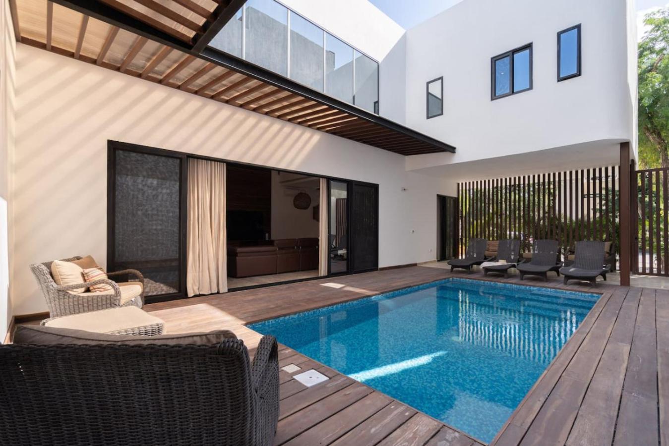 Amalia 5 Bdr W Private Pool In Aldea Zama Tulum