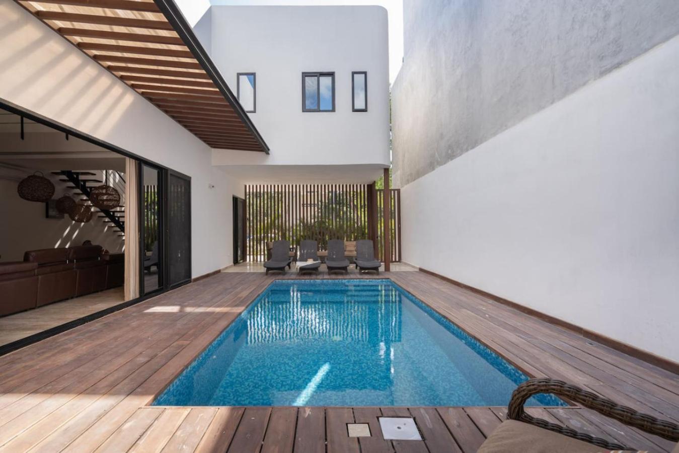 Amalia 5 Bdr W Private Pool In Aldea Zama * Tulum